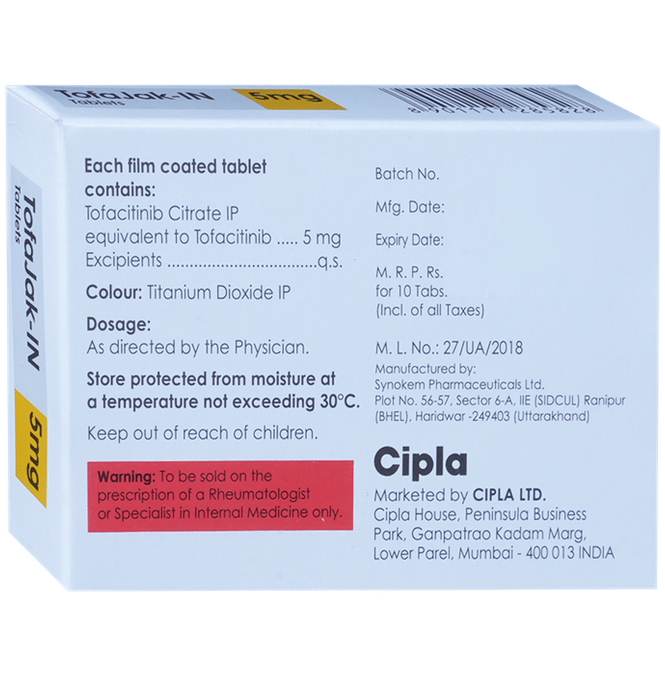 Tofajak-IN 5mg Tablet