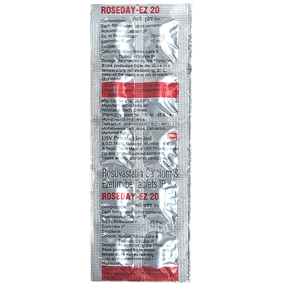 Roseday-EZ 20 Tablet