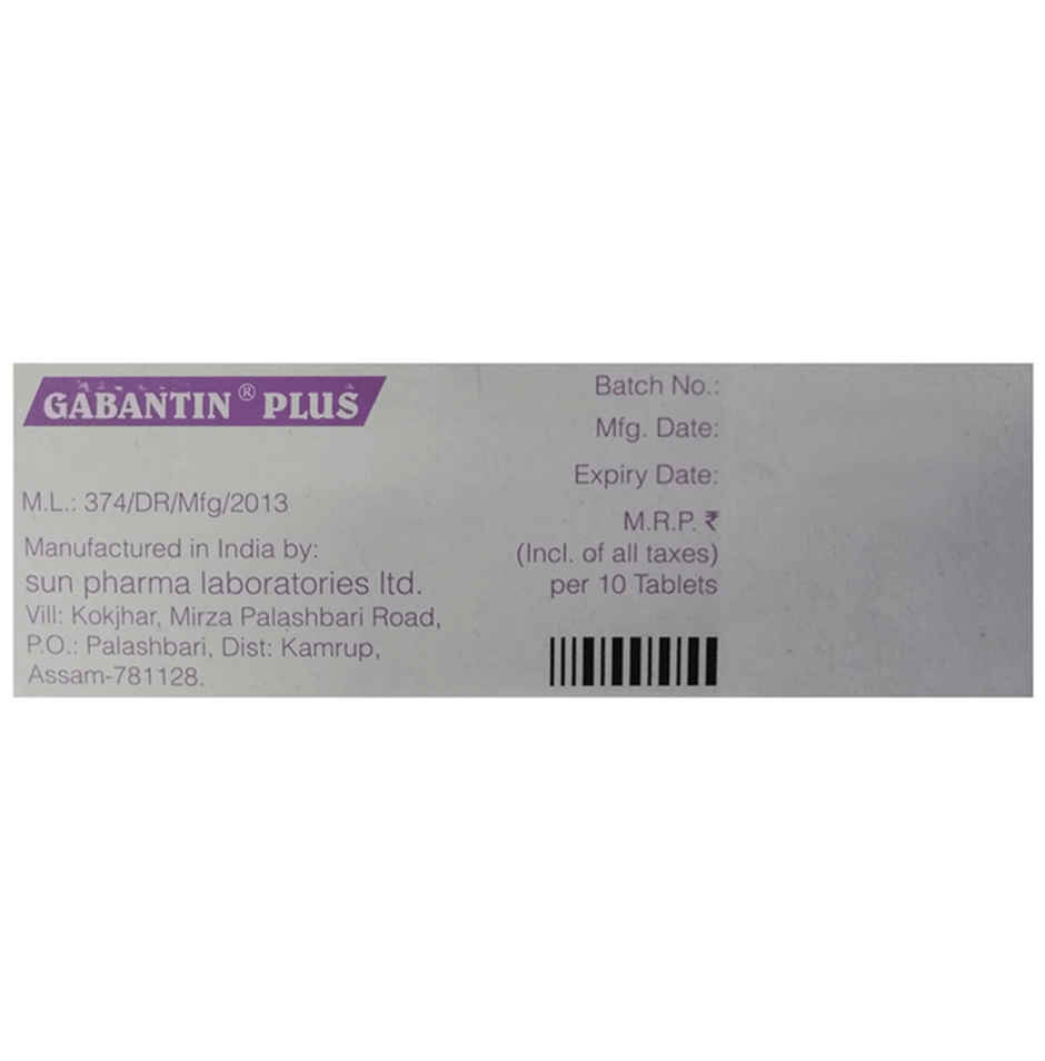 Gabantin Plus Tablet