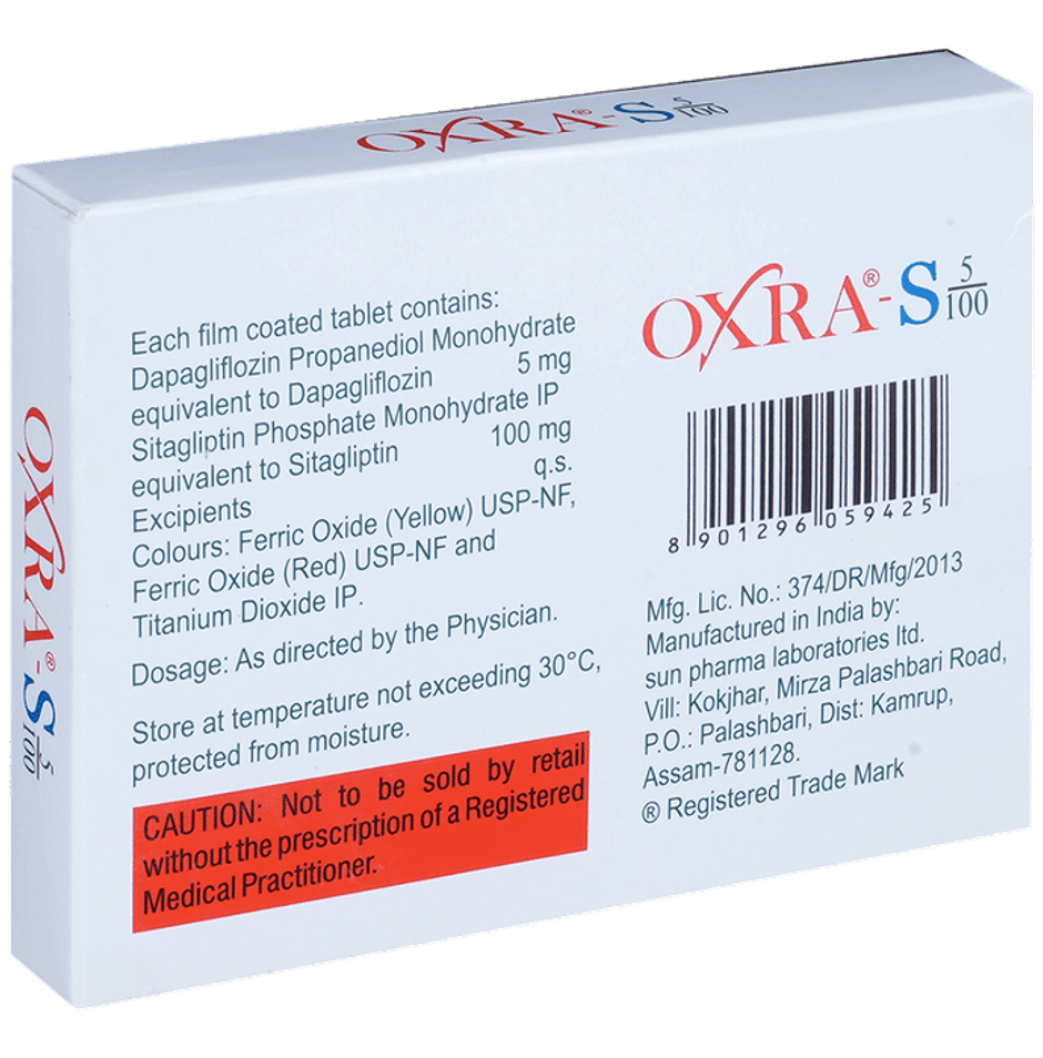 Oxra-S 5/100 Tablet
