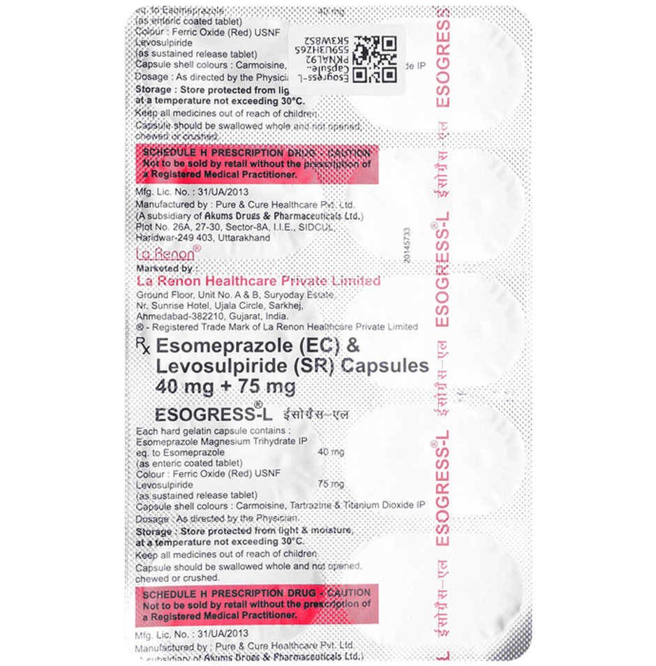 Esogress-L Capsule SR