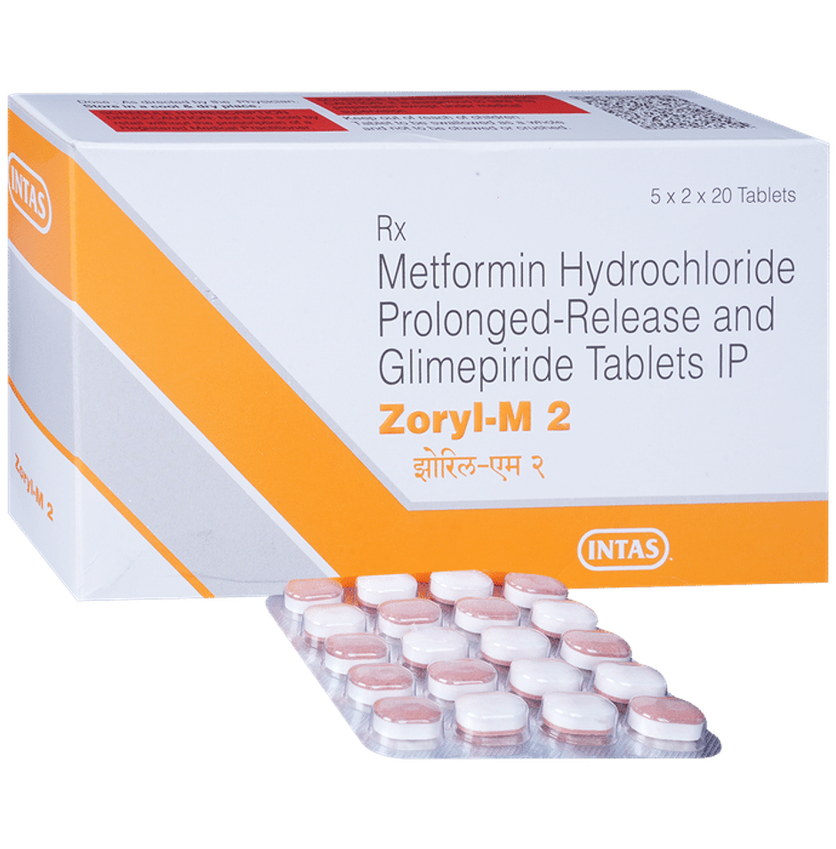 Zoryl-M 2 Tablet PR