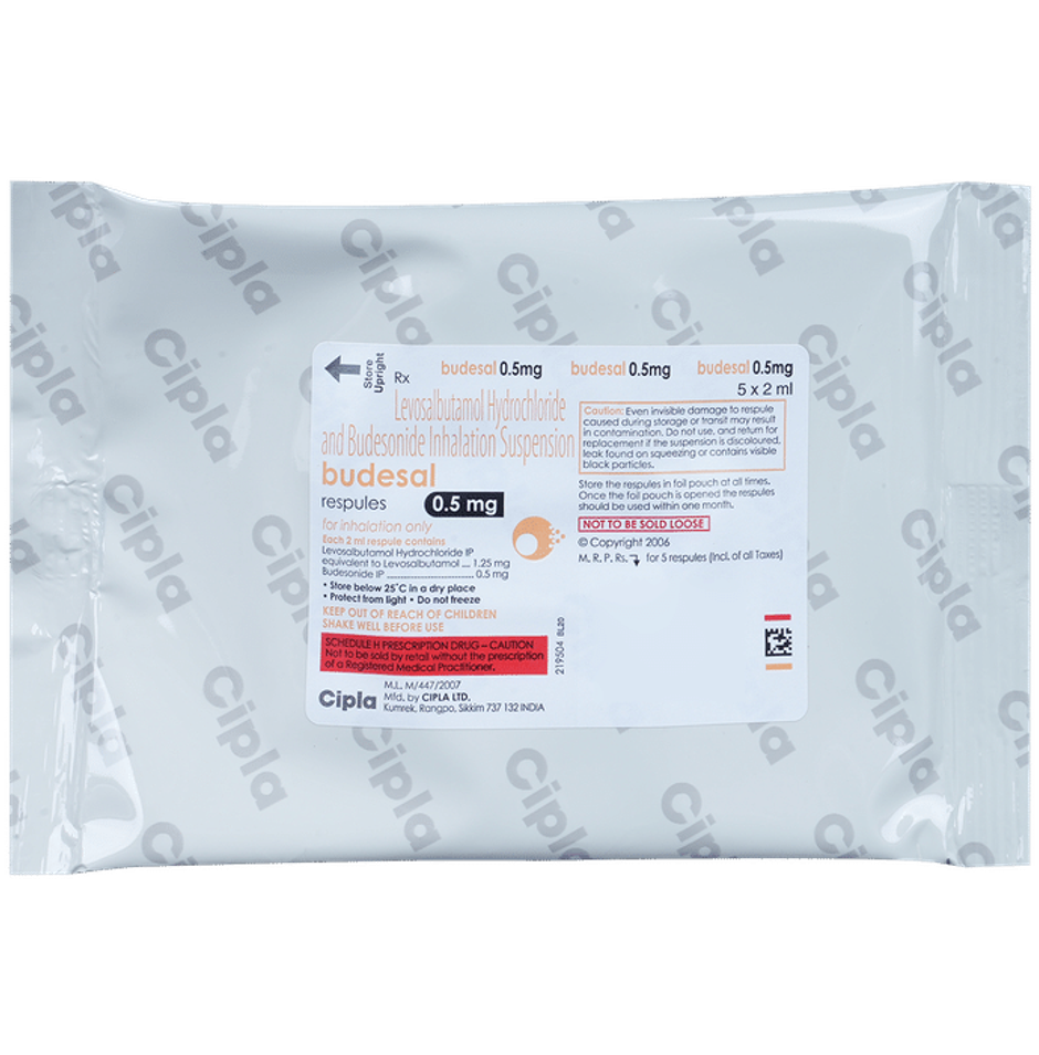 Budesal 0.5mg Respule