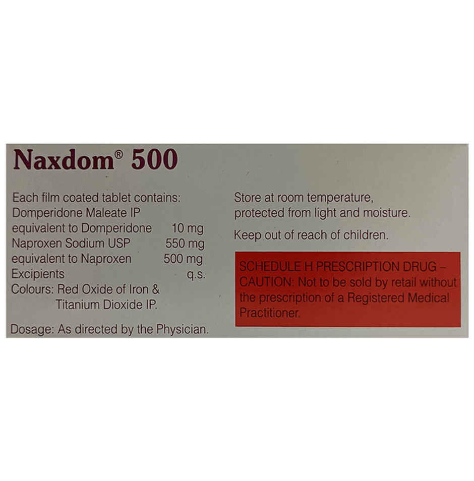Naxdom 500 Tablet