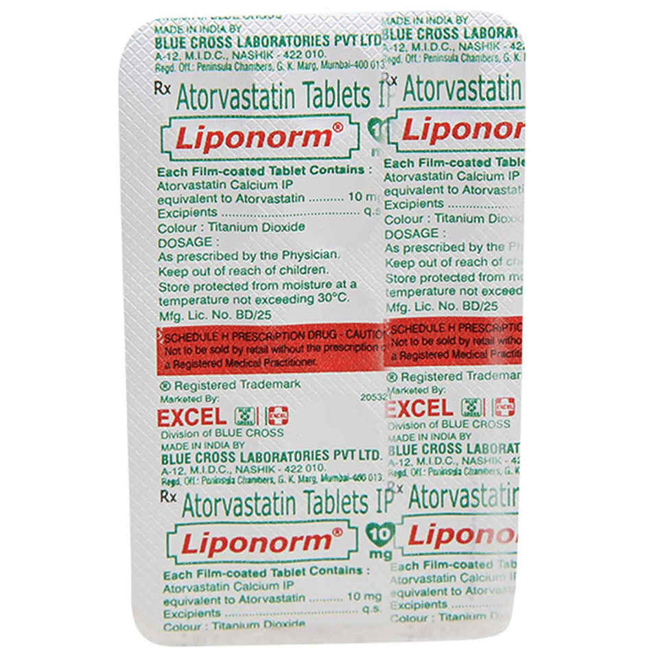 Liponorm 10mg  Tablet