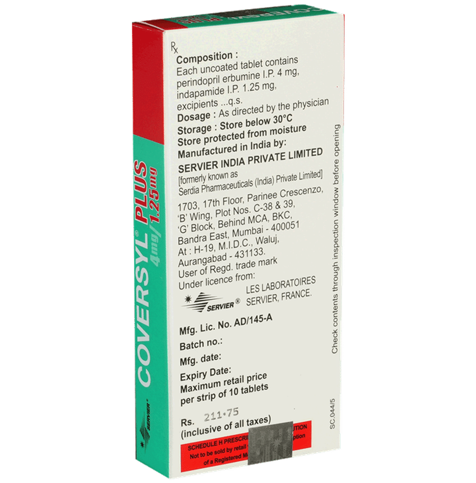 Coversyl Plus Tablet