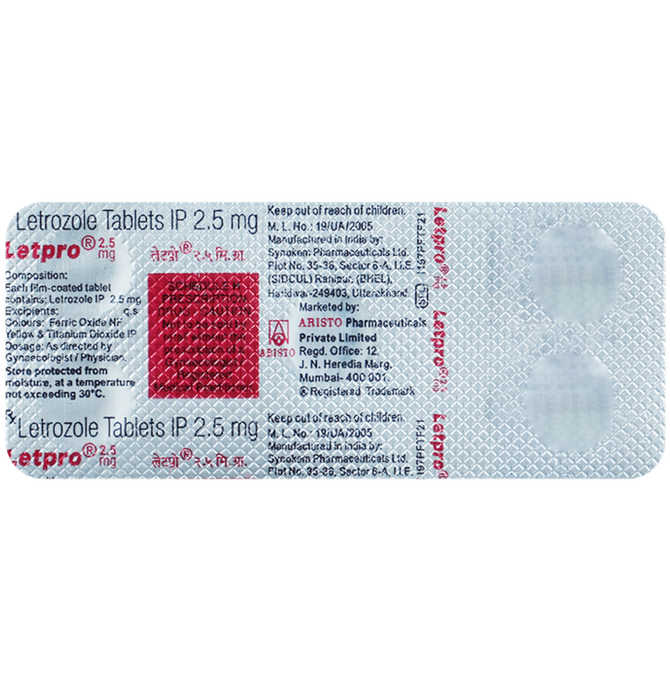 Letpro 2.5mg Tablet