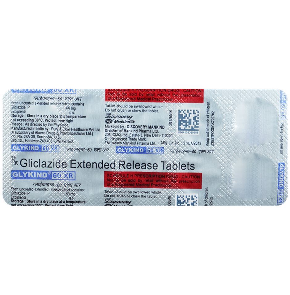 Glykind-60 XR Tablet