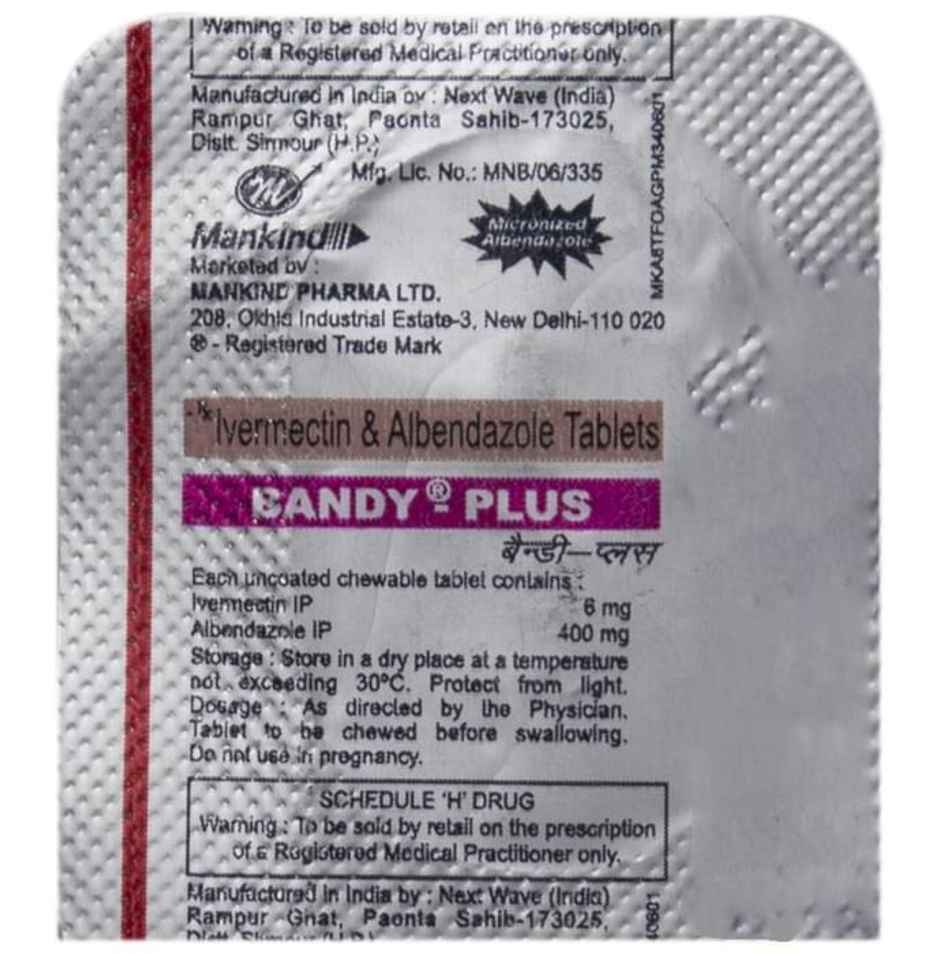 Bandy-Plus Chewable Tablet