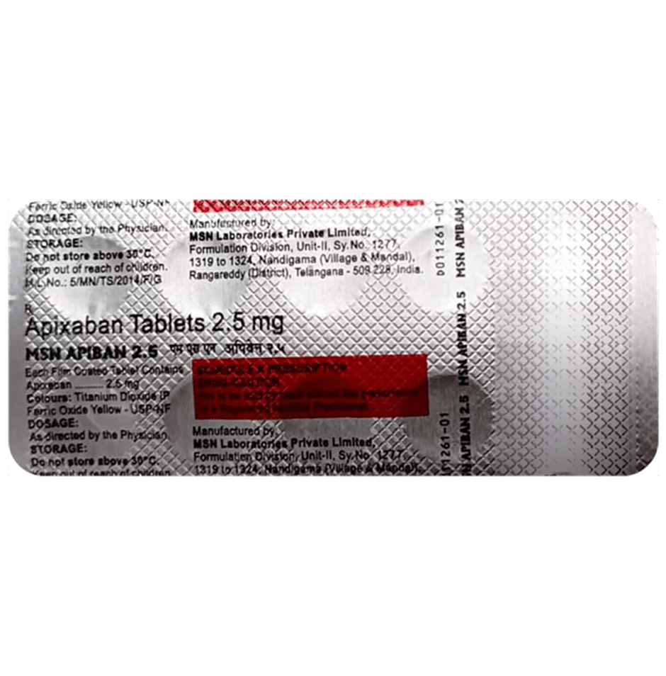 MSN Apiban 2.5 Tablet