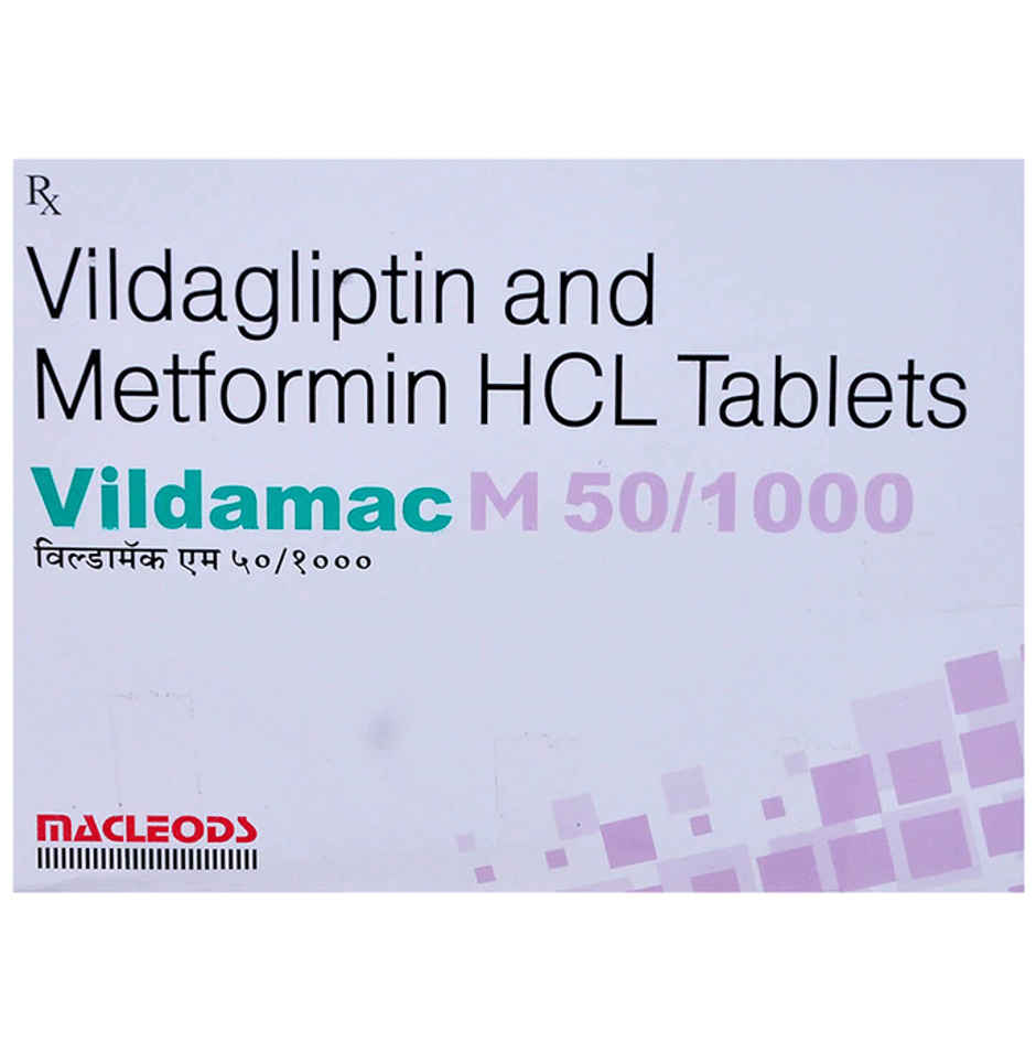 Vildamac M 50/1000 Tablet