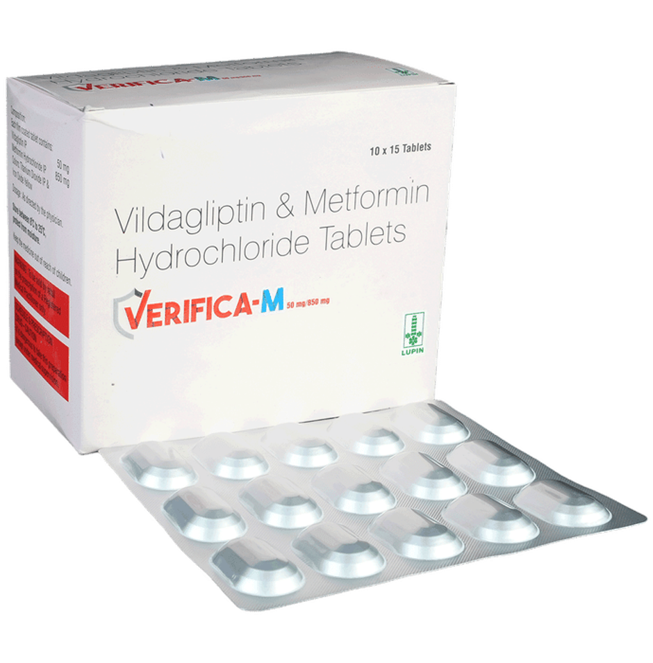 Verifica-M 50mg/850mg Tablet