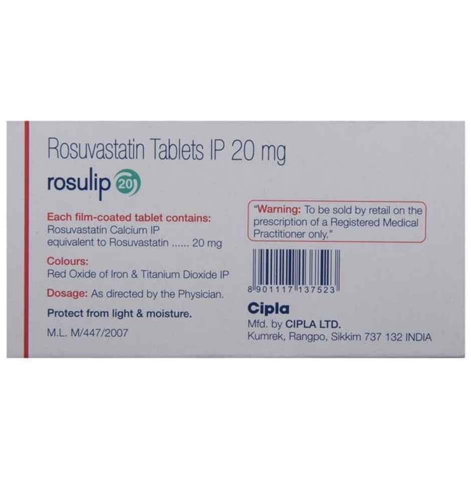 Rosulip 20 Tablet
