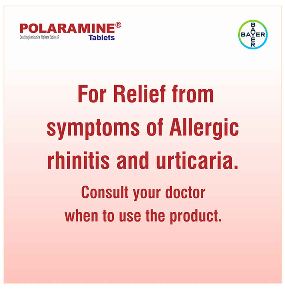 Polaramine 2mg Tablet