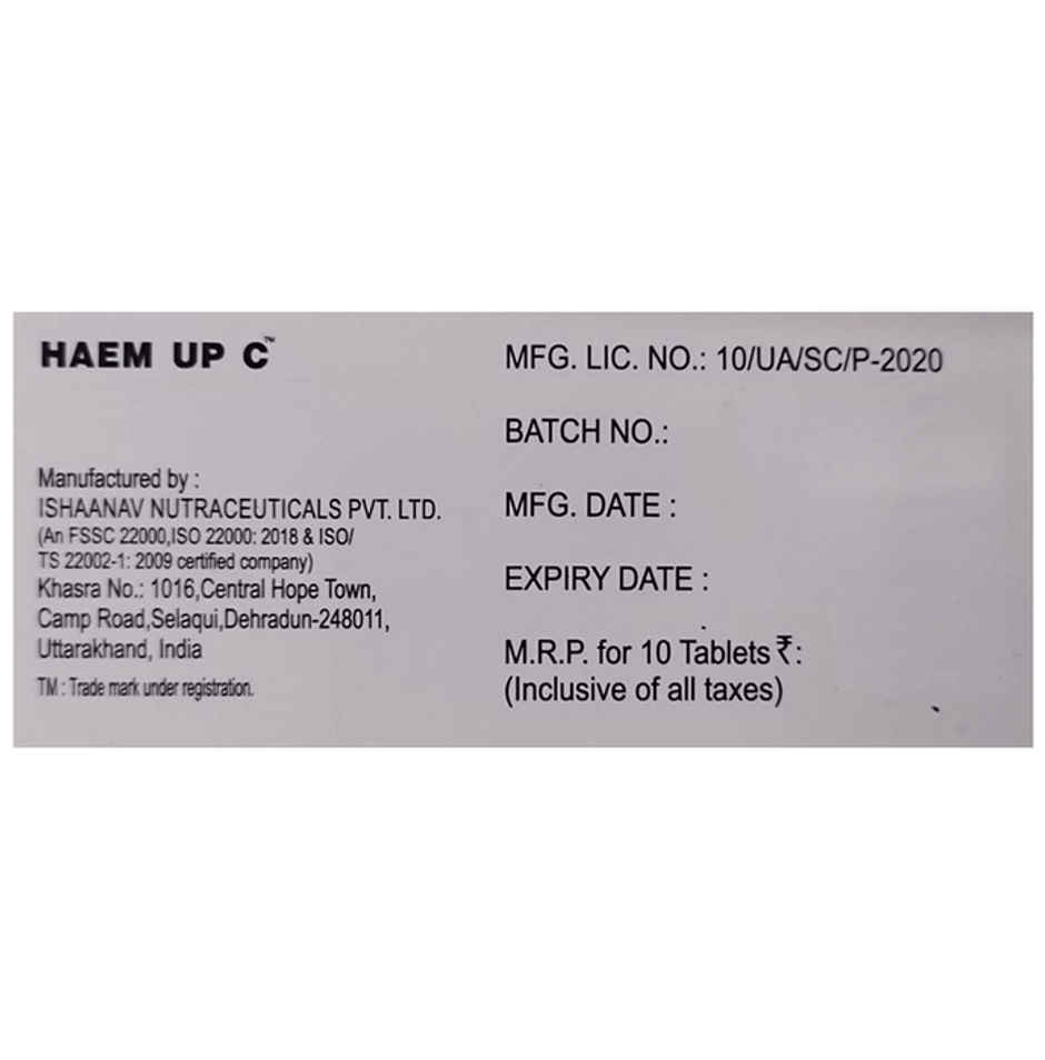 Haem UP C Tablet