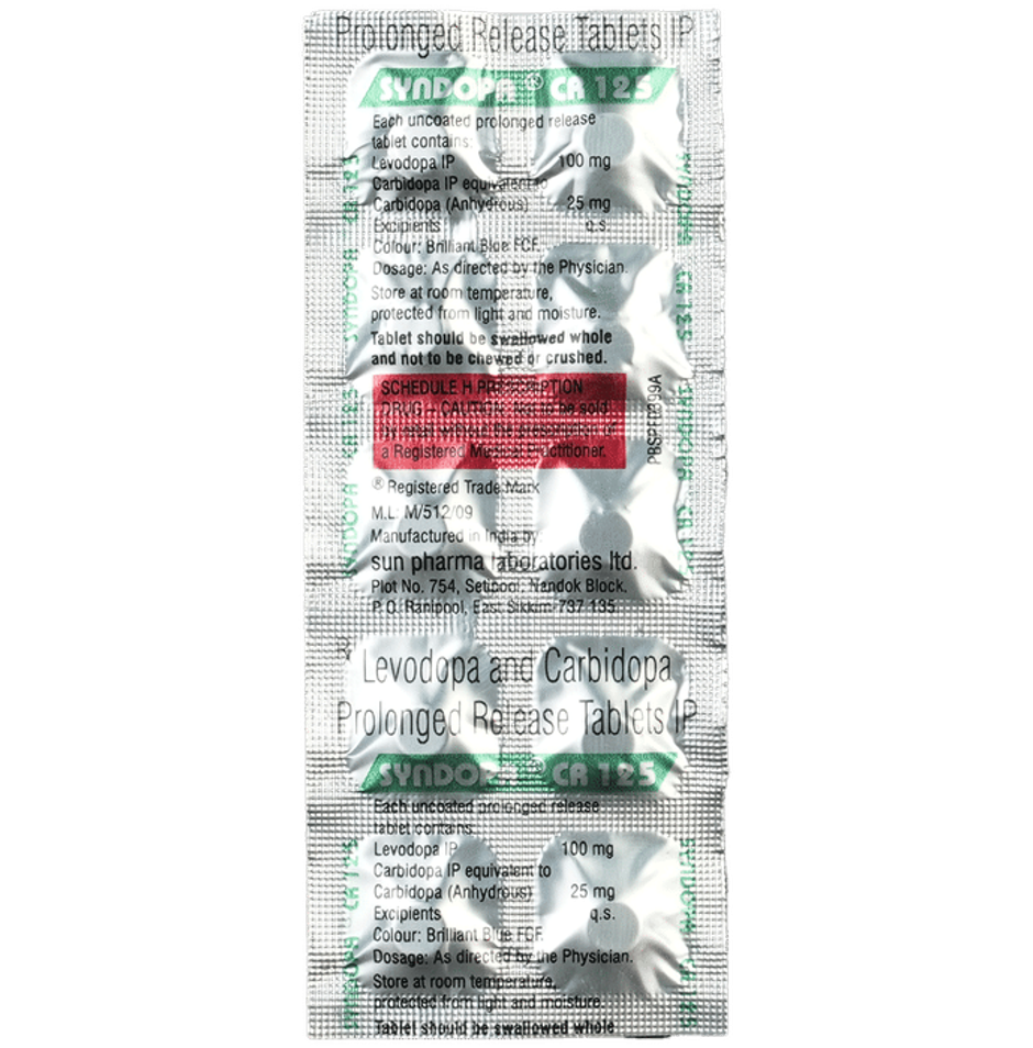 Syndopa CR 125 Tablet PR