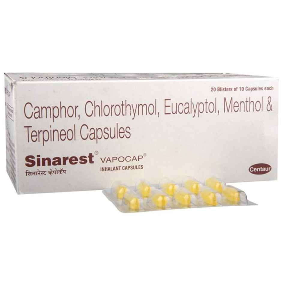 Sinarest Vapocap Inhalant Capsule