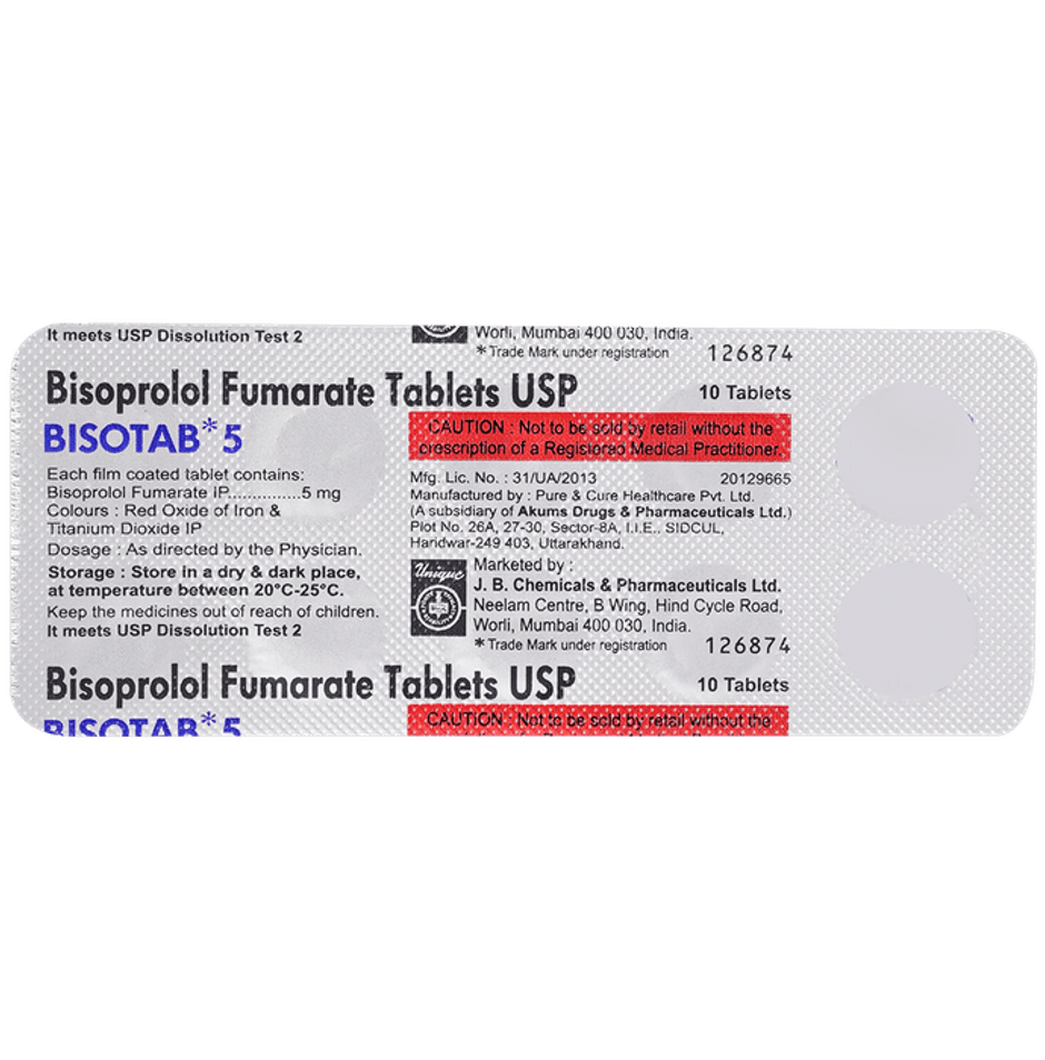 Bisotab 5 Tablet