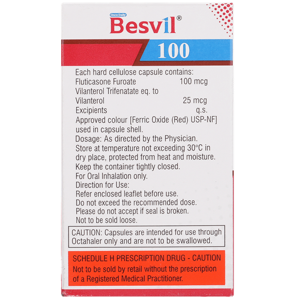 Besvil 100 Octacap