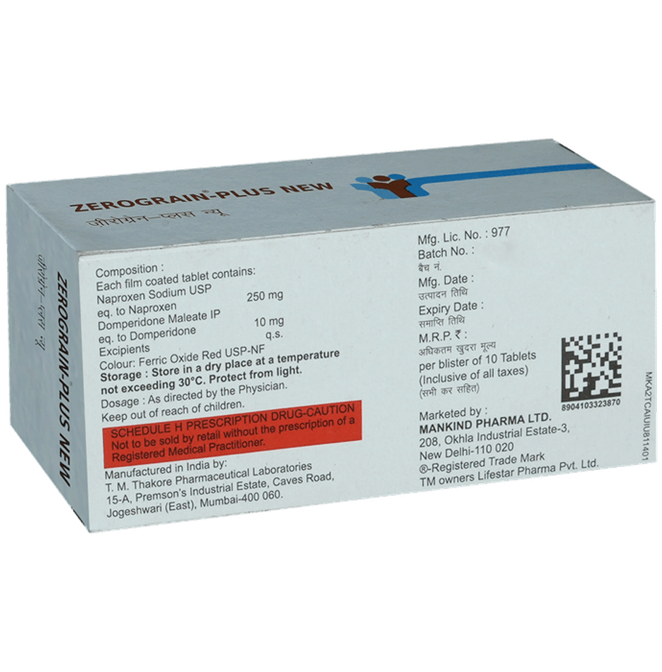 Zerograin-Plus New Tablet