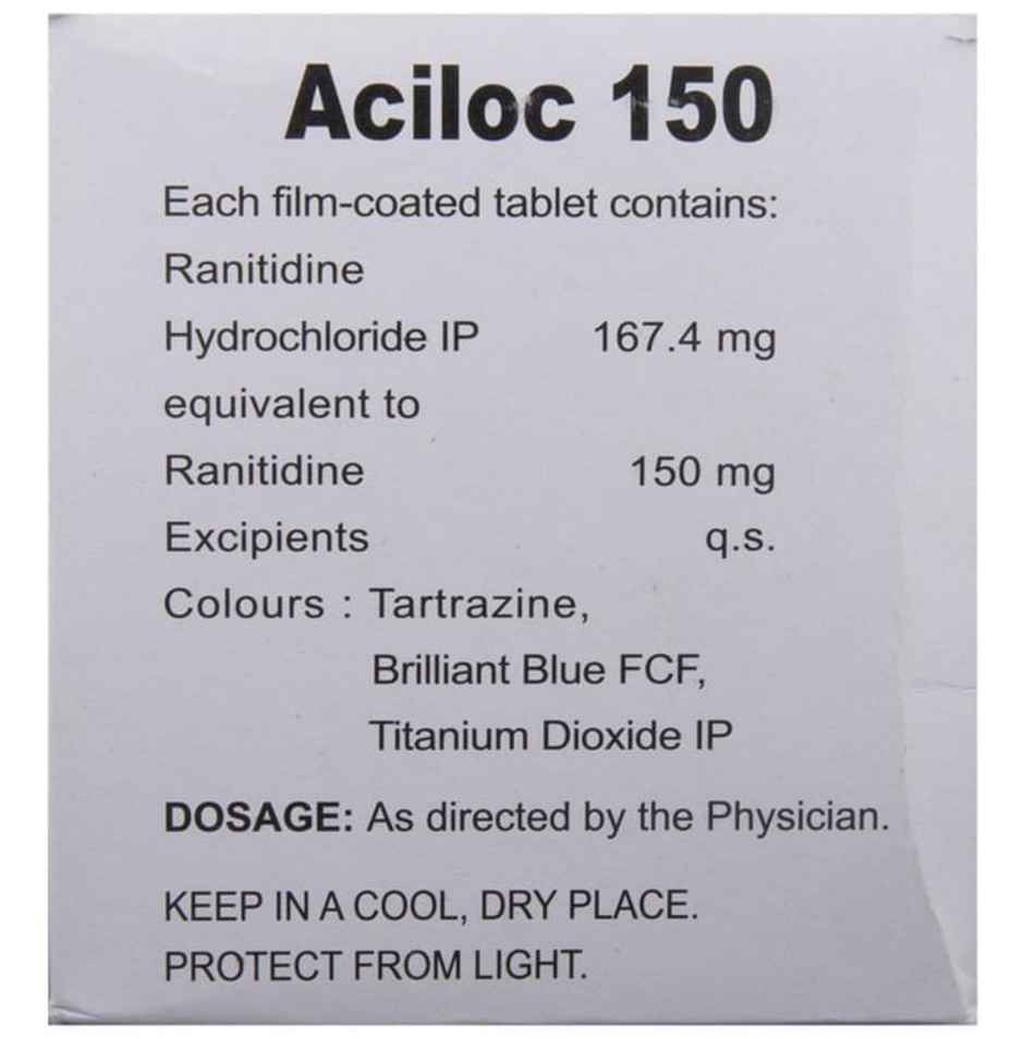 Aciloc 150 Tablet