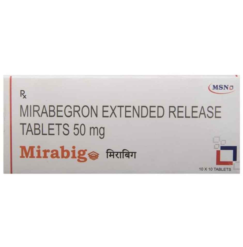 Mirabig 50mg Tablet ER