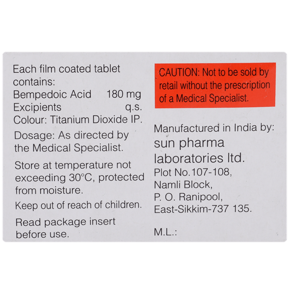 Brillo 180mg Tablet