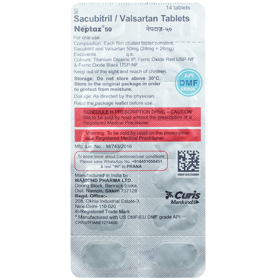 Neptaz 50 Tablet