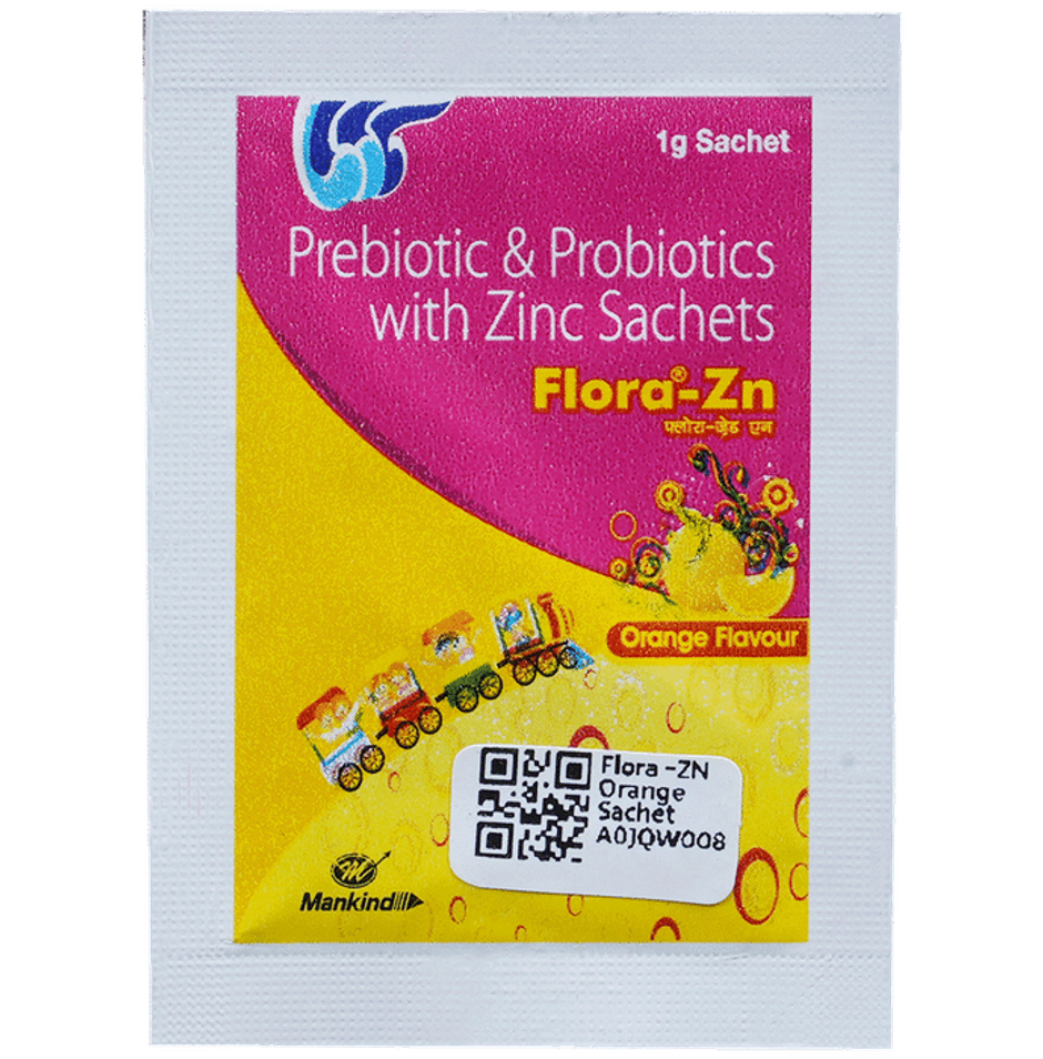 Flora ZN Orange Sachet