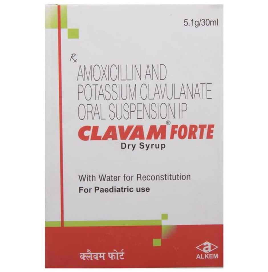 Clavam Forte Dry Syrup
