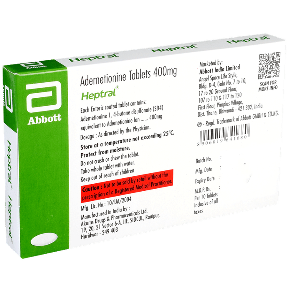 Heptral 400mg Tablet