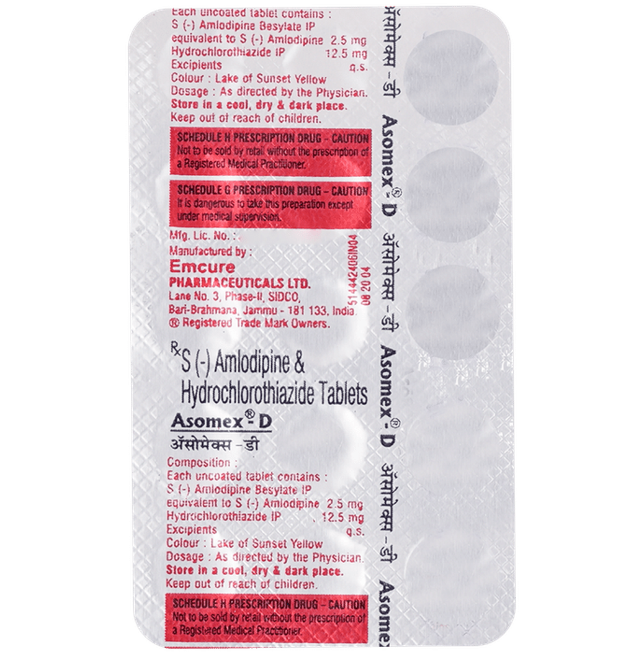 Asomex-D Tablet