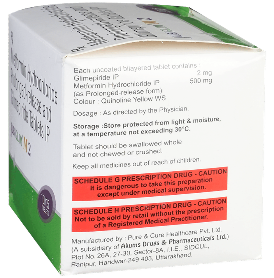 Jubiglim M 2 Tablet PR