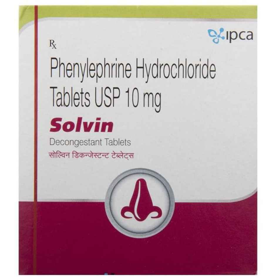 Solvin Decongestant Tablet