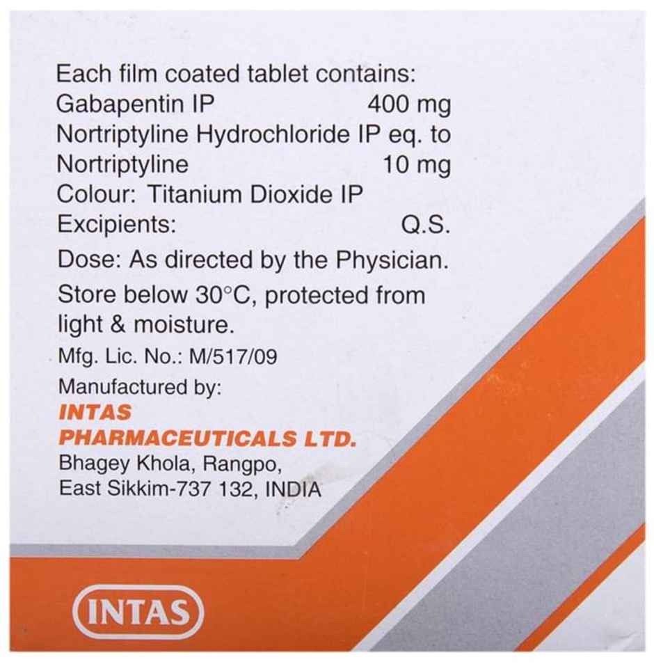 Gabapin NT Tablet