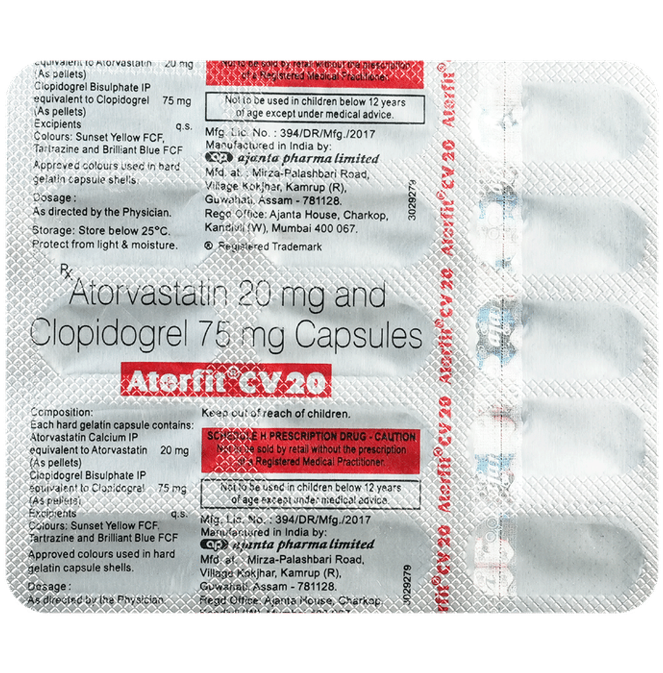 Atorfit CV 20 Capsule