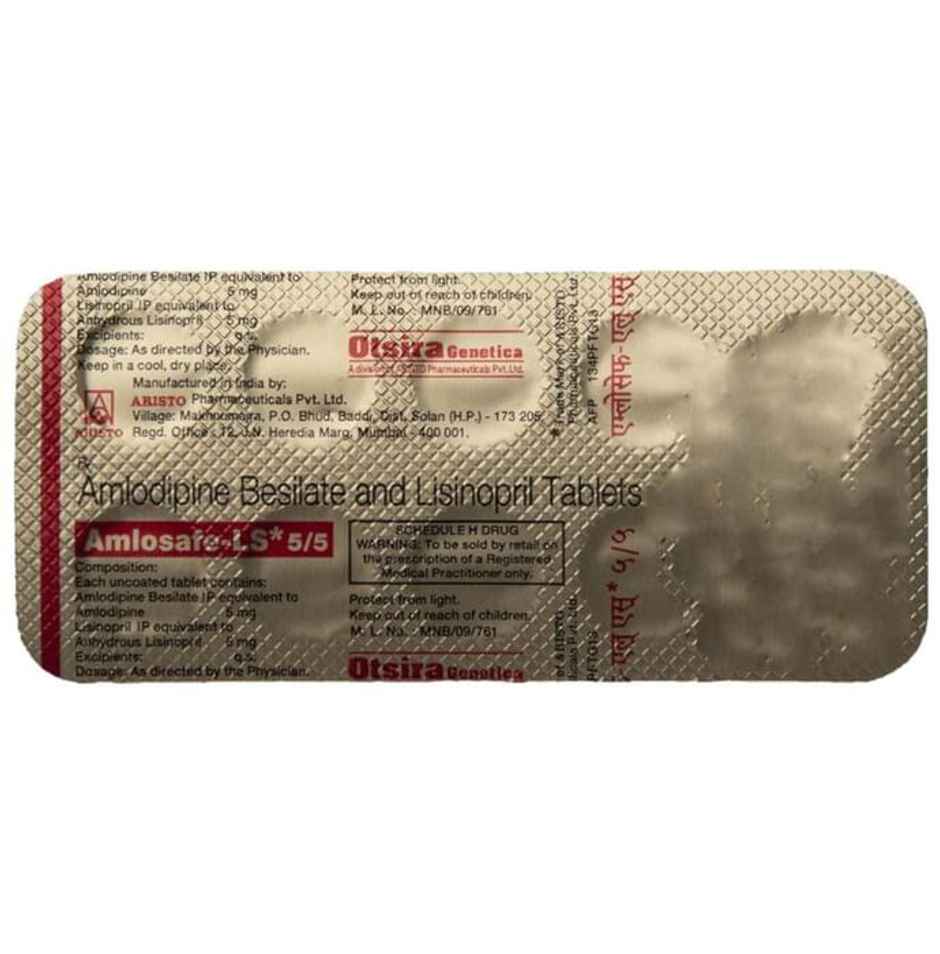 Amlosafe-LS 5/5 Tablet