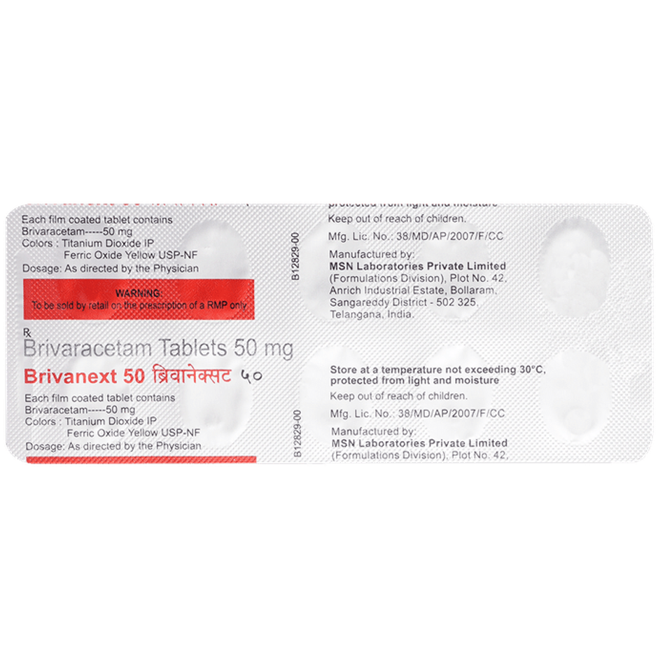 Brivanext 50 Tablet