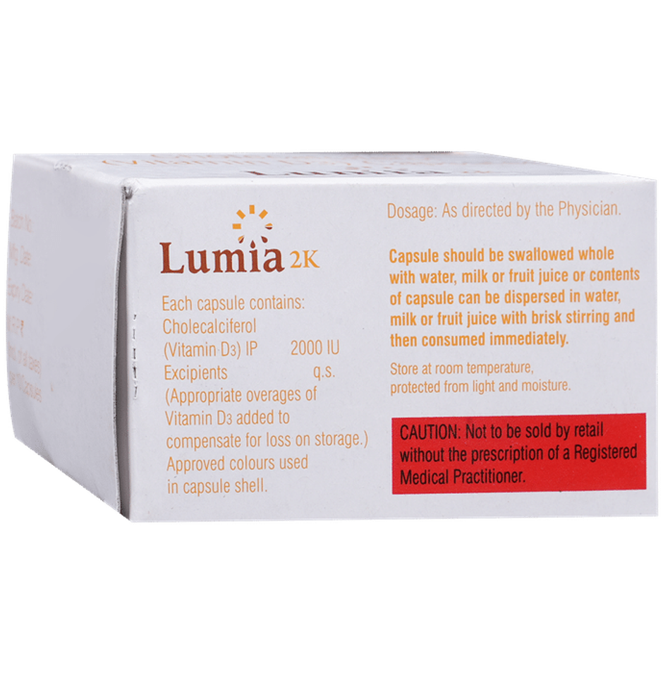 Lumia 2K Vitamin D3 Capsule