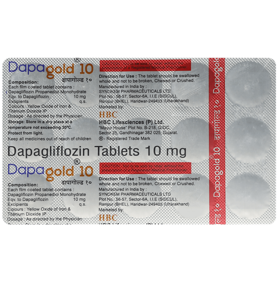 Dapagold 10 Tablet