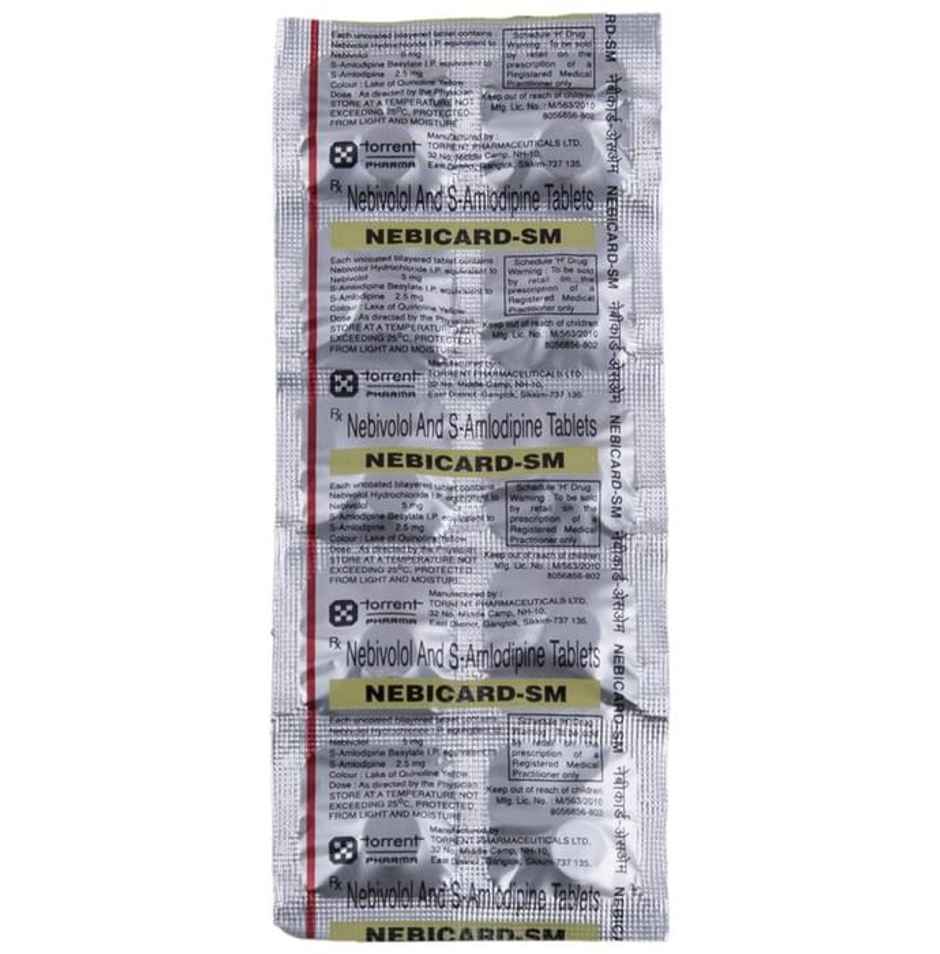 Nebicard-SM Tablet