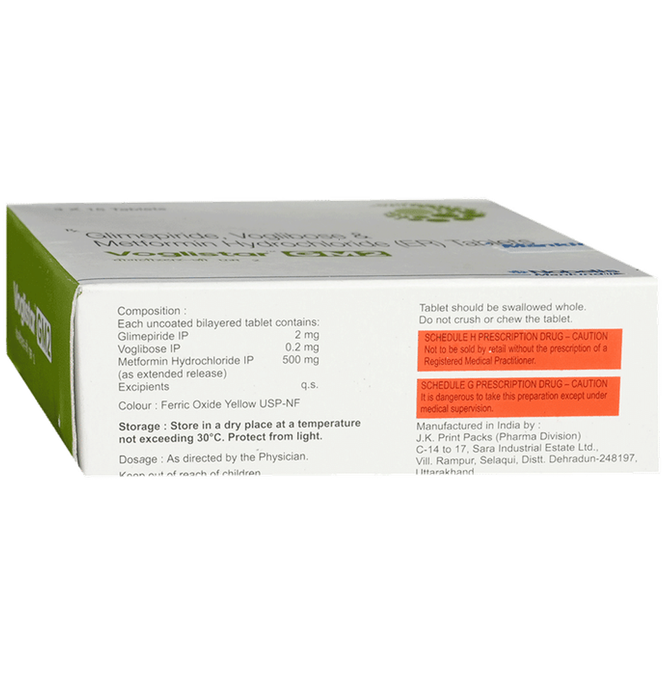 Voglistar GM2 Tablet ER