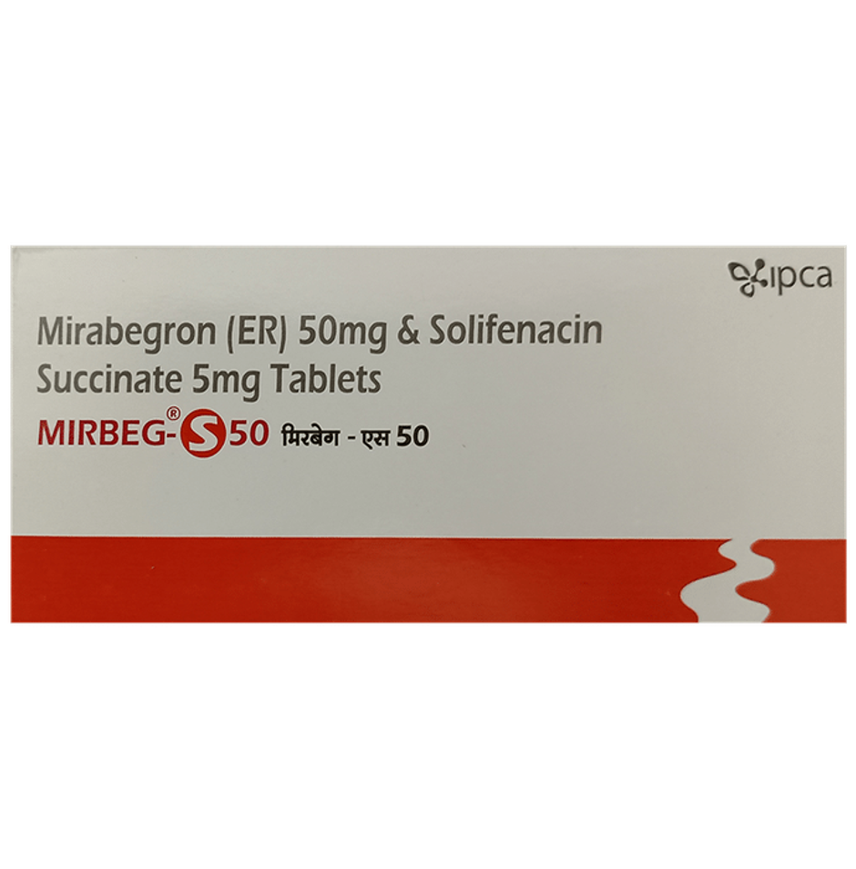Mirbeg-S 50 Tablet ER