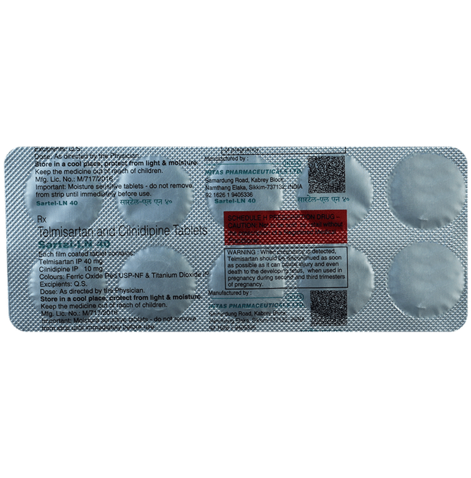 Sartel-LN 40 Tablet