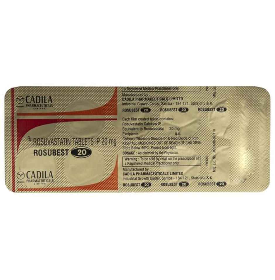 Rosubest 20 Tablet
