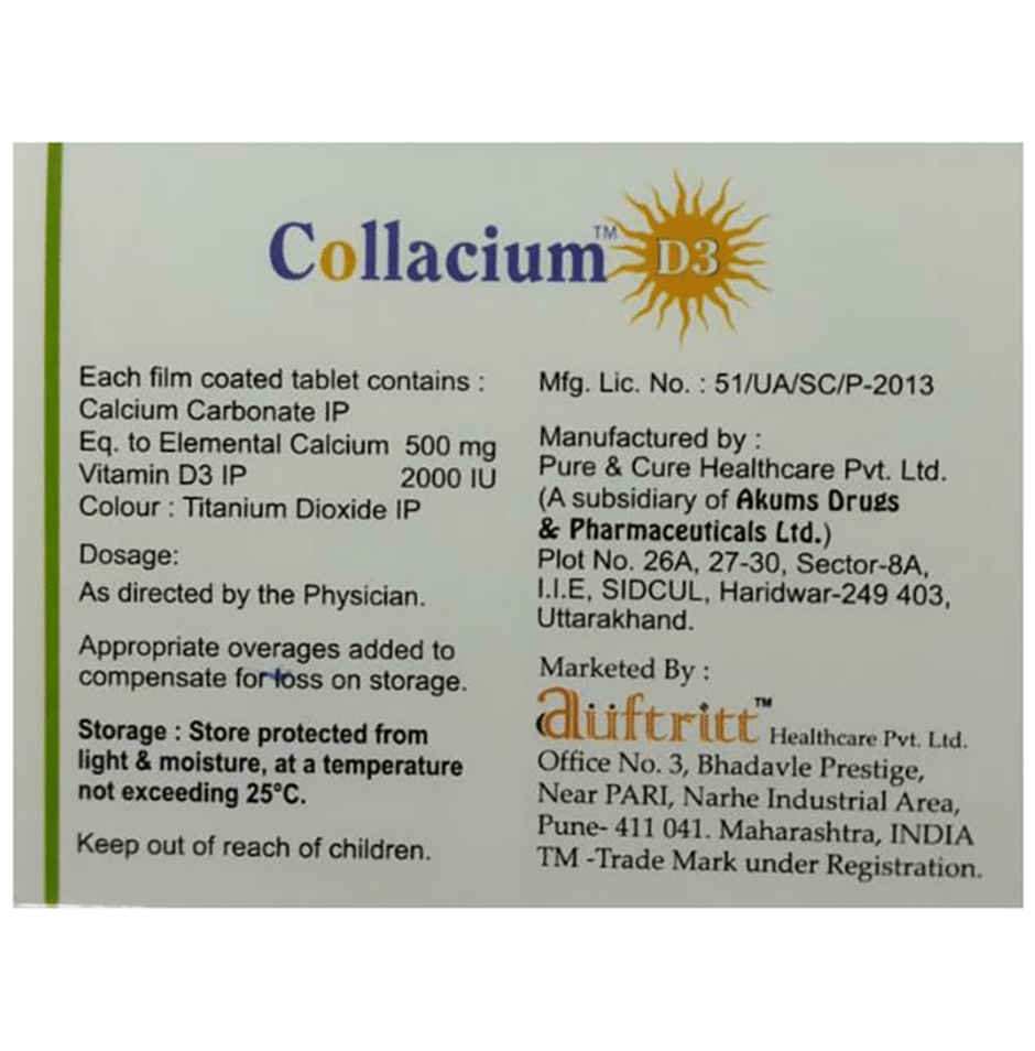 Collacium D3 Tablet