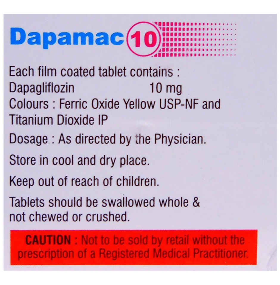 Dapamac 10 Tablet