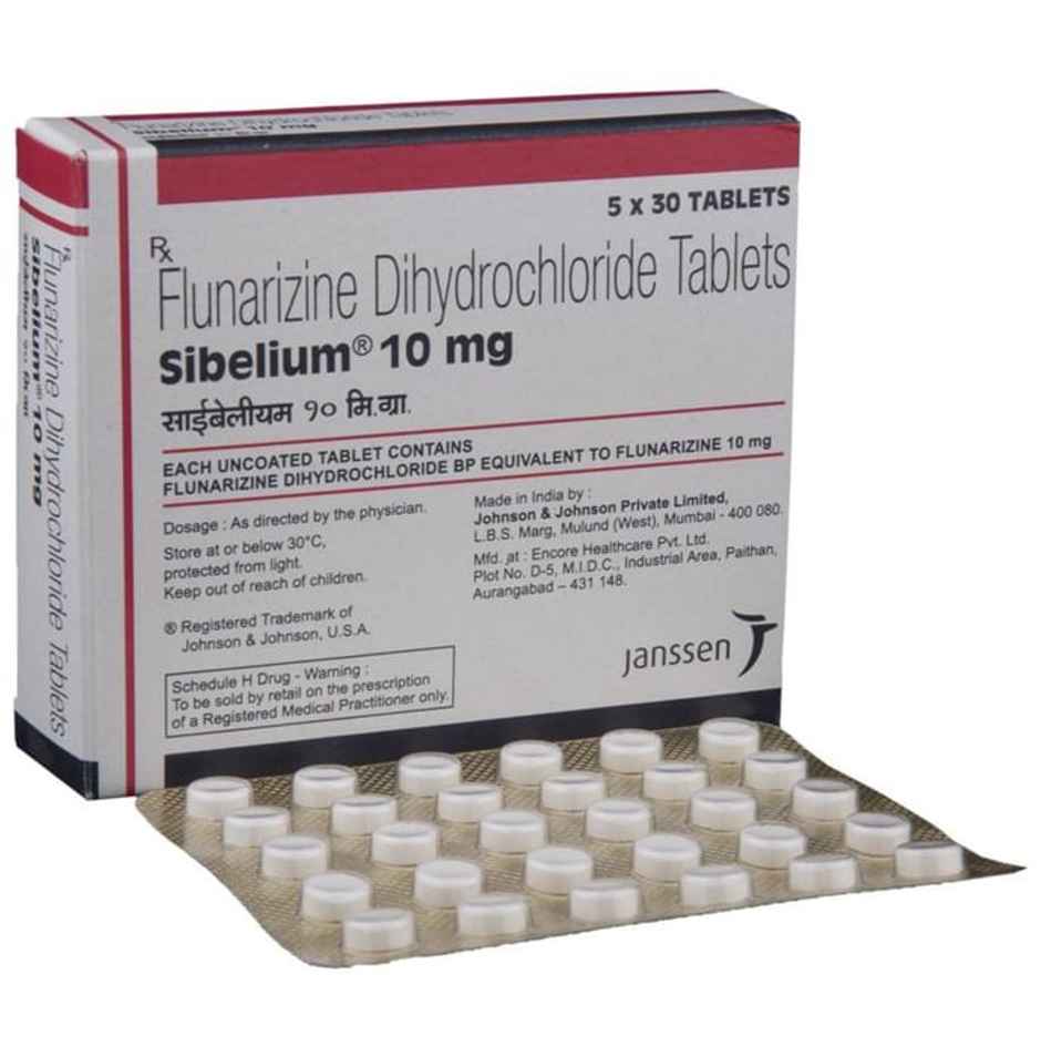 Sibelium 10mg Tablet