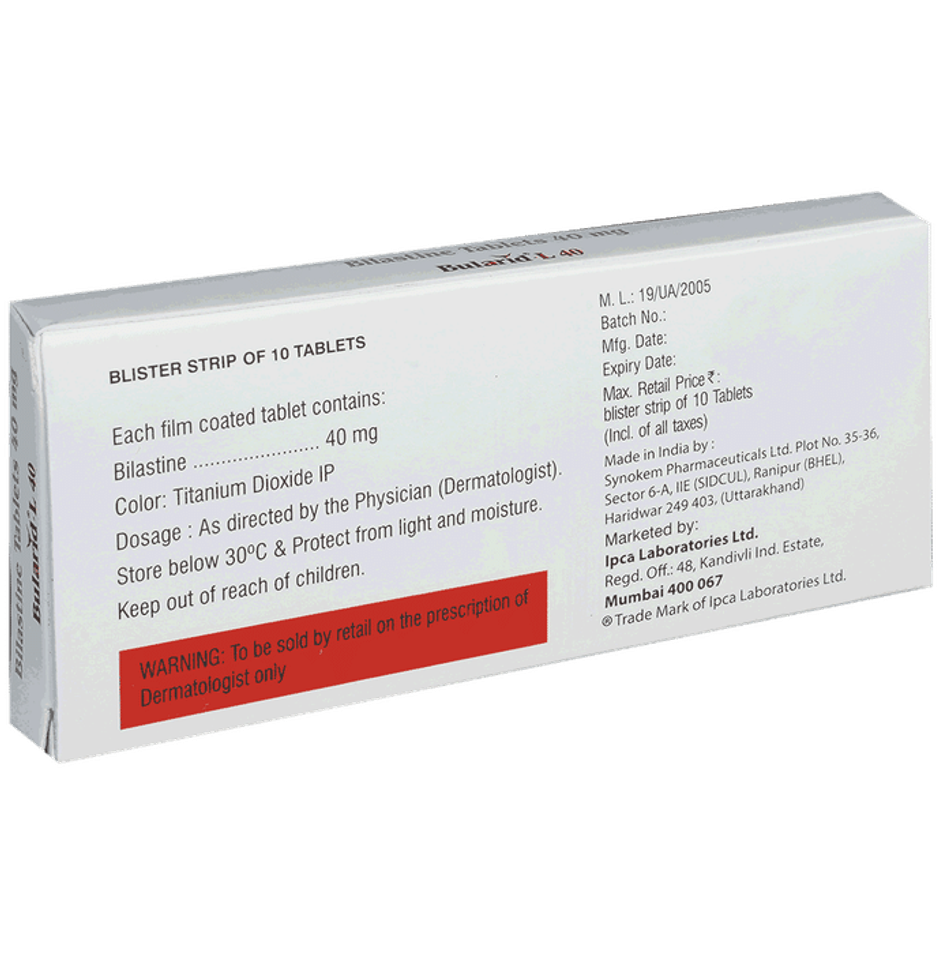 Bularid-L 40 Tablet