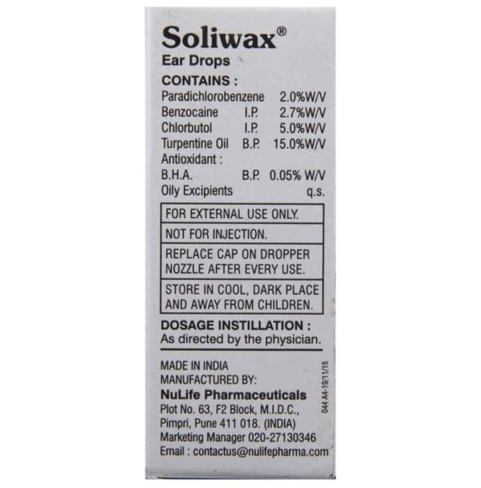 Soliwax Ear Drop